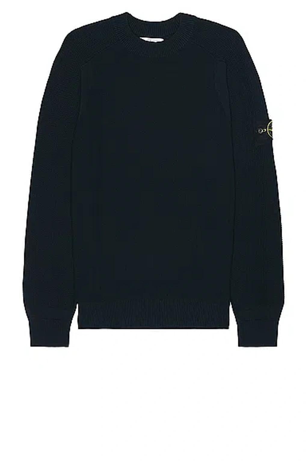STONE ISLAND Sweater In Blue Product Image