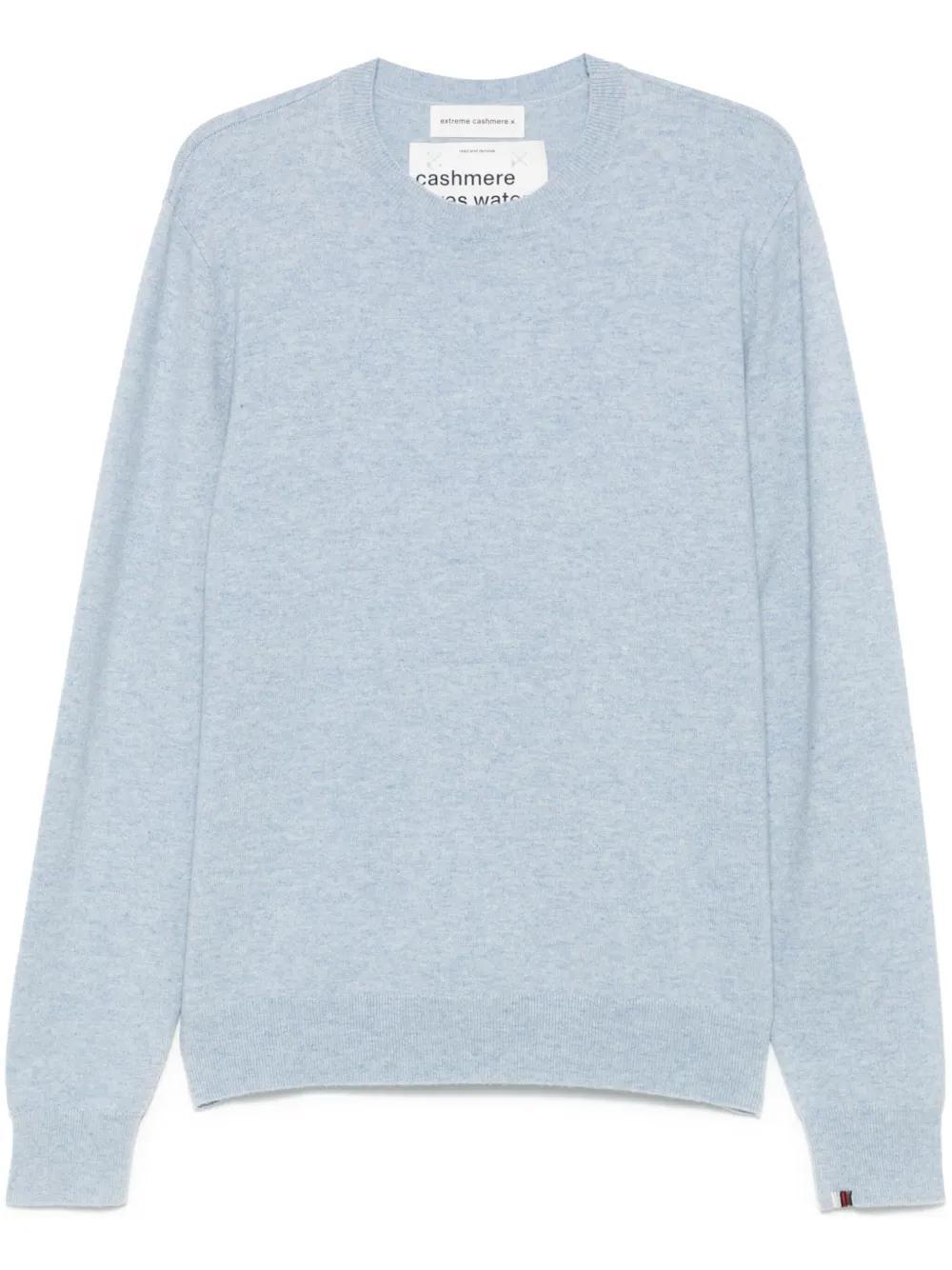 EXTREME CASHMERE Mister Sweater In Blue Product Image