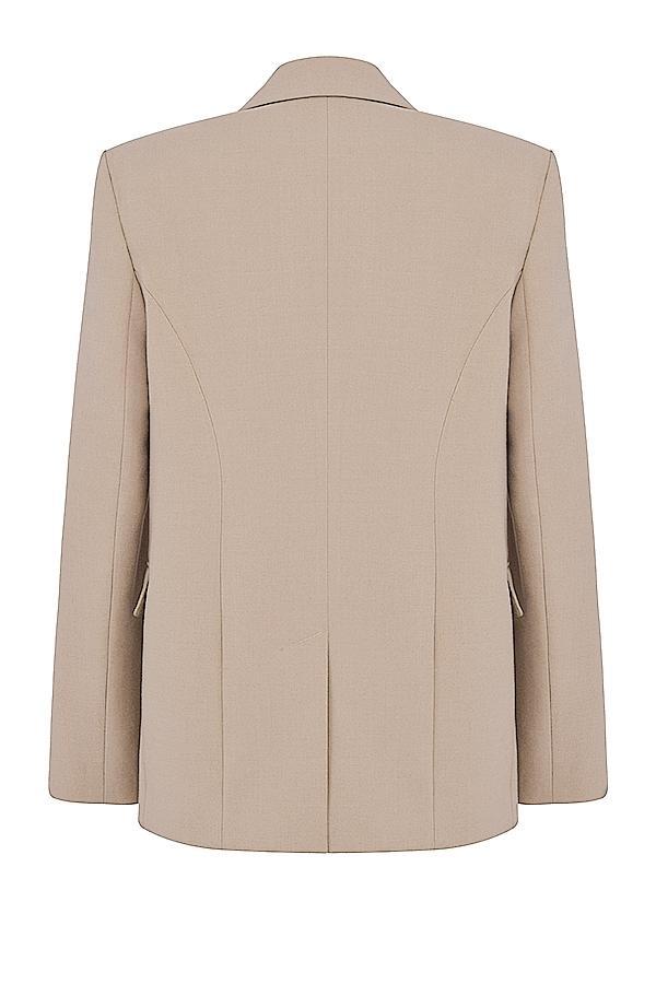 Aline Mink Oversized Blazer Product Image