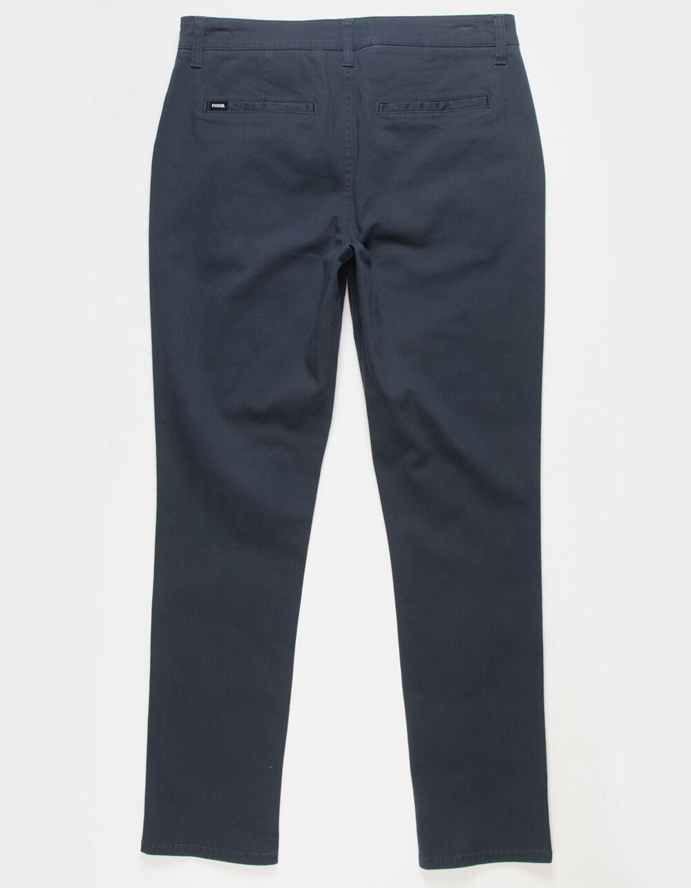 RSQ Mens Slim Taper Chino Pants - WASHED NAVY Product Image