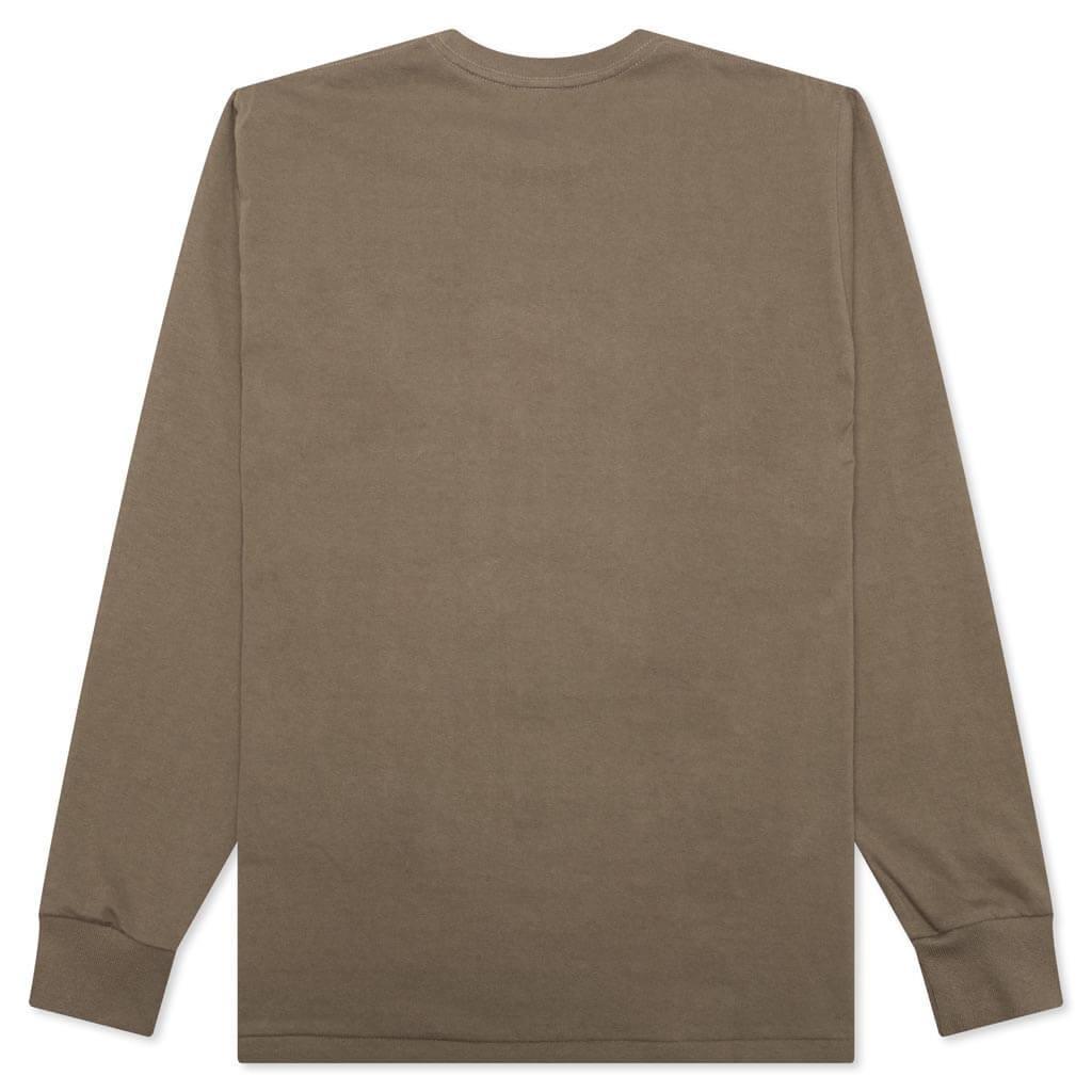 Liquid Camo College L/S Tee - Brown Male Product Image