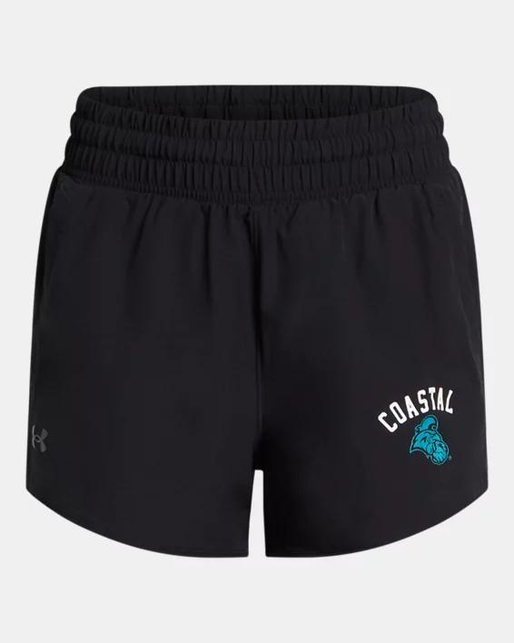 UA Flex Woven Collegiate Womens 3 Shorts Product Image