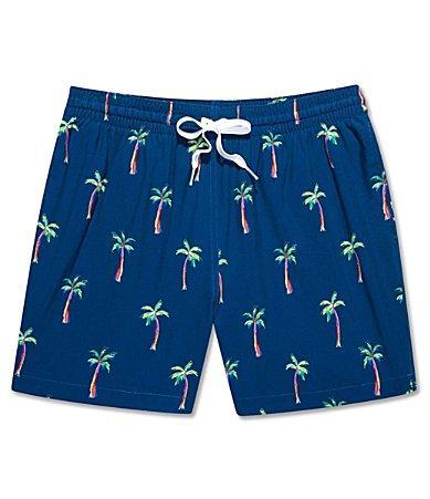 Men's Chubbies 5.5" Swim Trunks, Size: Large, Blue Palm Product Image