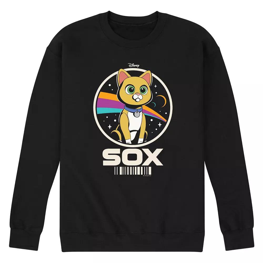 Disney / Pixars Lightyear Sox Mens Fleece Sweatshirt Blue Product Image