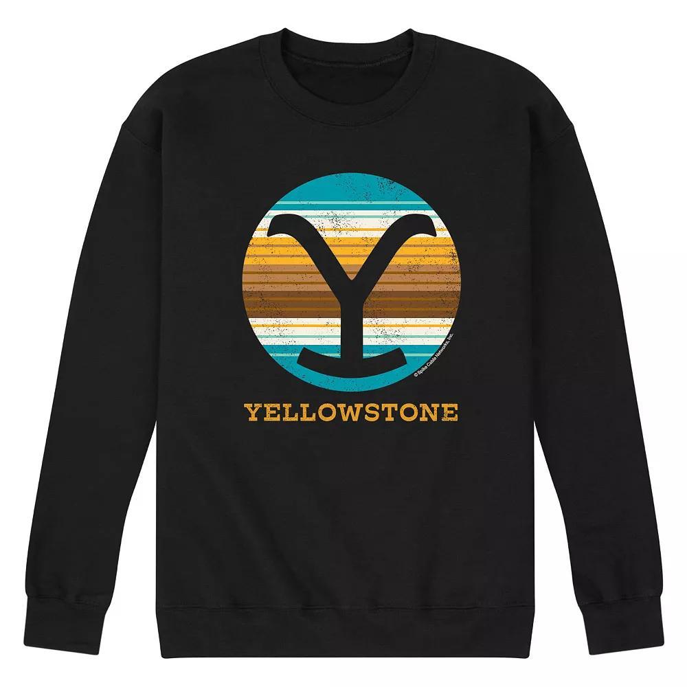 Men's Yellowstone Y Brand Blanket Sweatshirt, Size: Large, Black Product Image