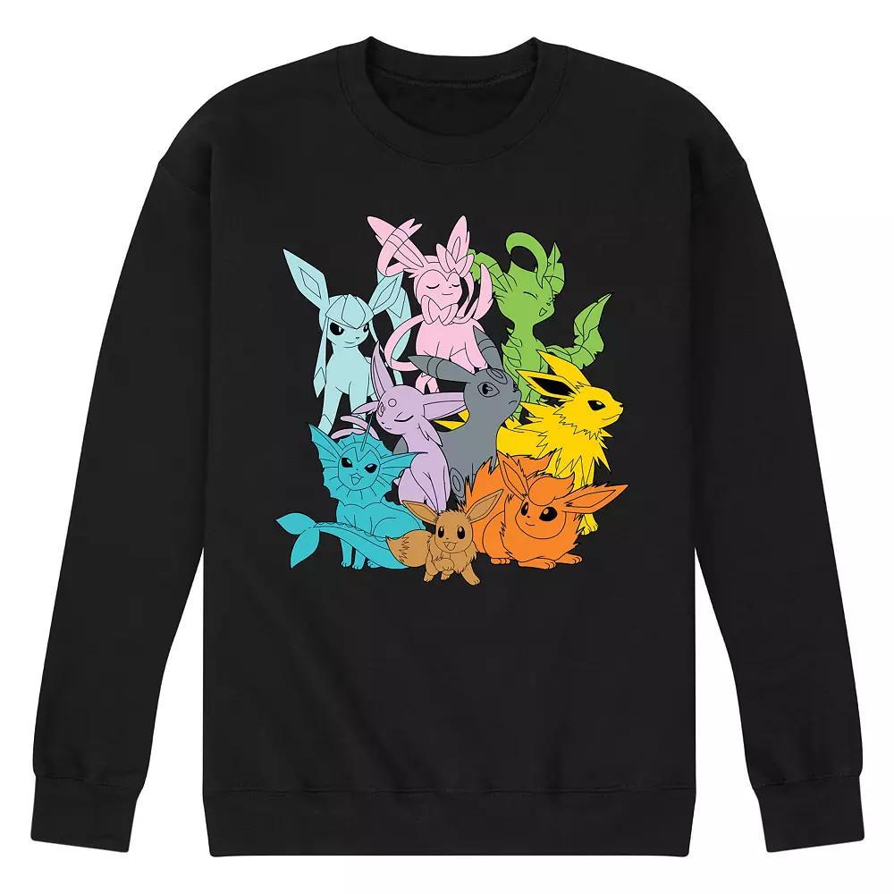 Mens Pokemon Evolutions Fleece Blue Product Image