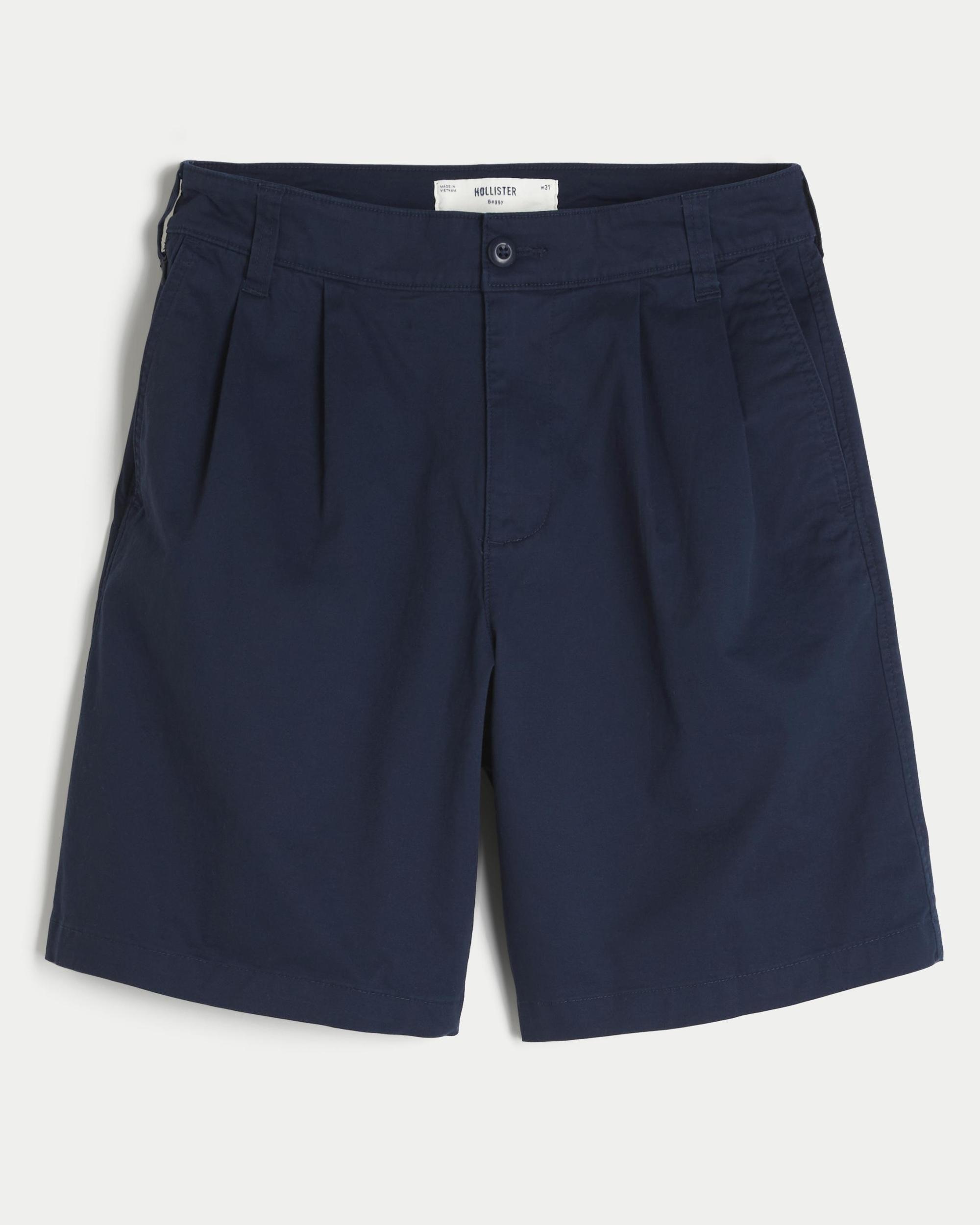 At-the-Knee Baggy Bermuda Shorts Product Image