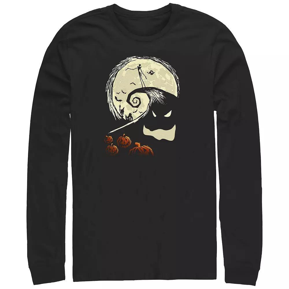 Disney's The Nightmare Before Christmas Jack On Oogie Boogie Hill Men's Graphic Tee, Size: Small, Black Product Image