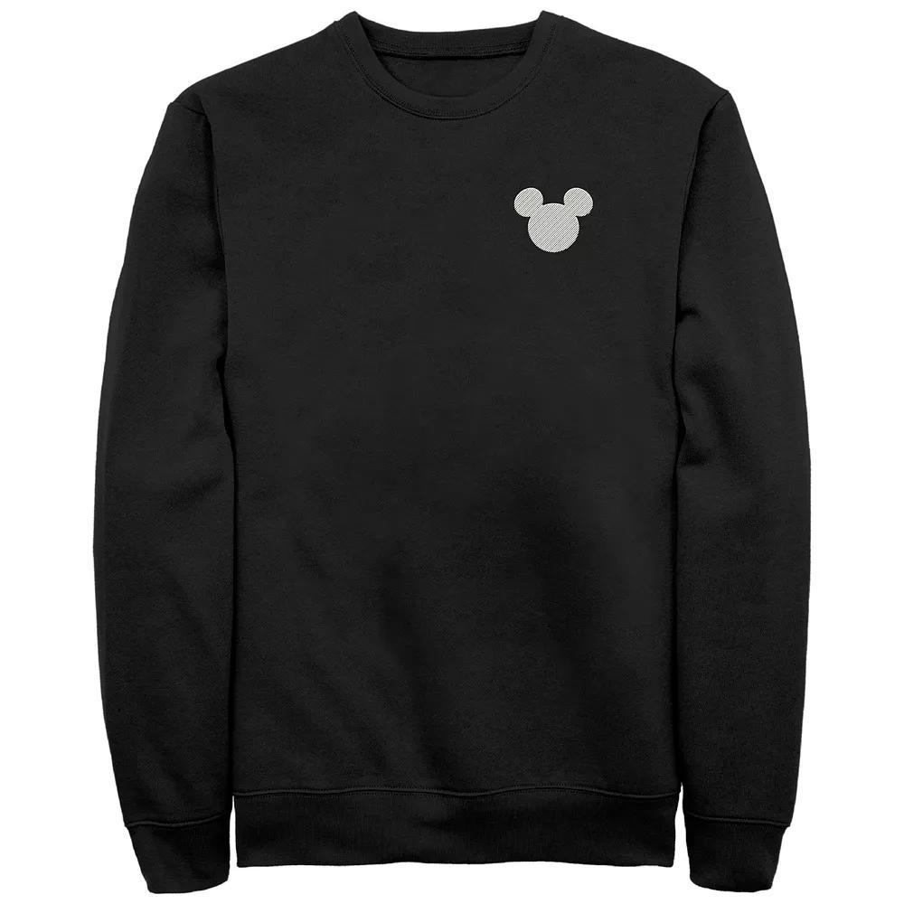 Disney's The Nightmare Before Christmas Oogie Boogie's Silhouette Men's Graphic Fleece, Size: Large, Black Product Image