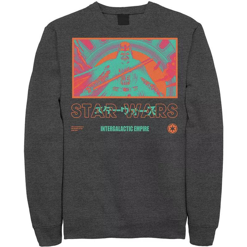 Men's Star Wars Bright Baddies Vader Sweatshirt, Size: 3XL, Black Product Image