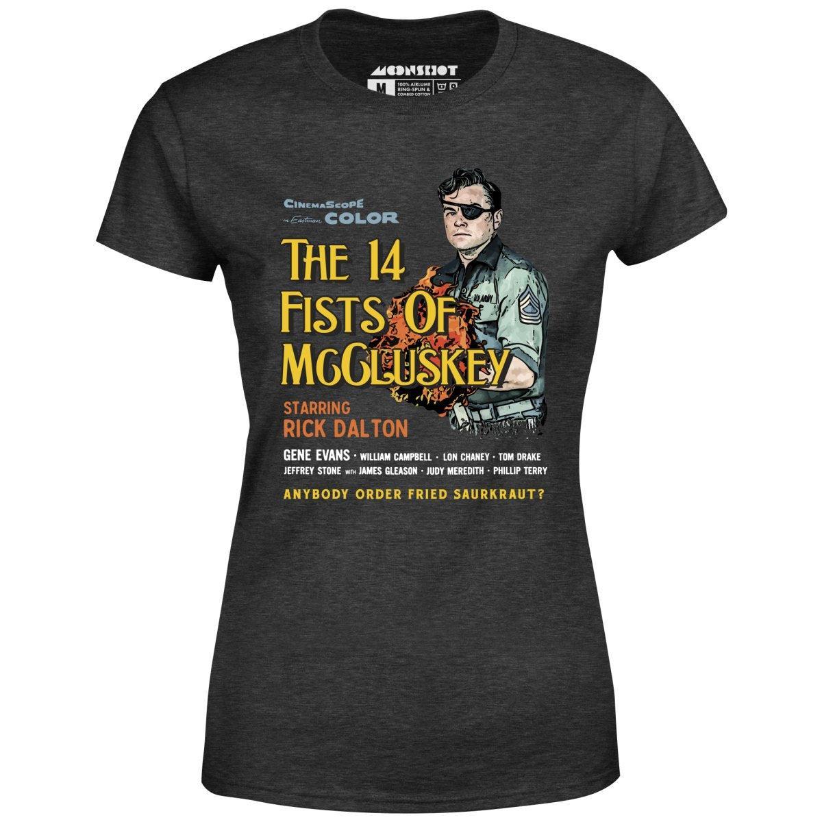 Rick Dalton - The 14 Fists of McCluskey - Women's T-Shirt Female Product Image