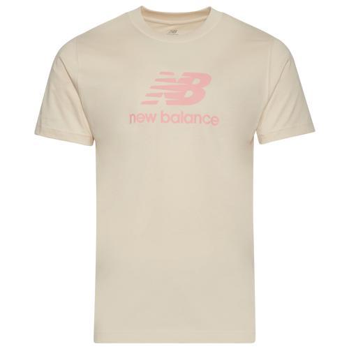 New Balance Mens New Balance Essential Stacked Logo T-Shirt - Mens Product Image