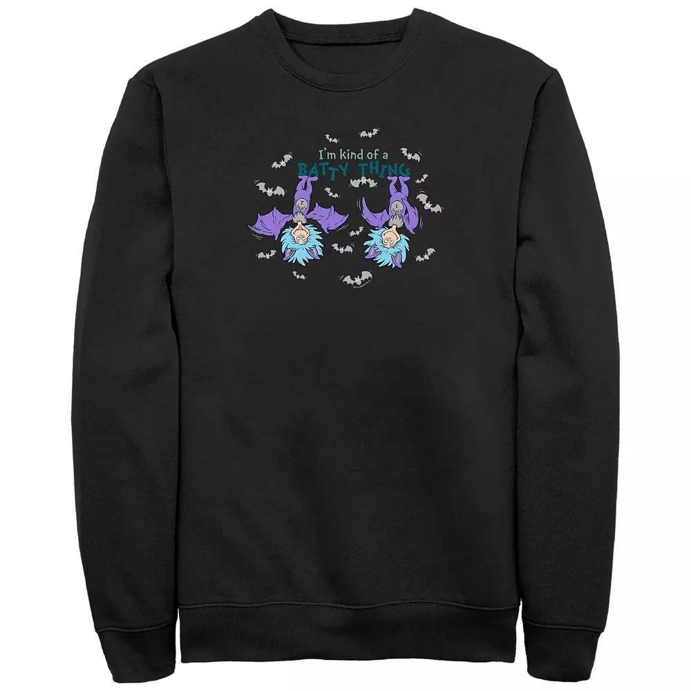 Men's Dr. Seuss Quick Trick Graphic Fleece, Size: XXL Tall, Black Product Image
