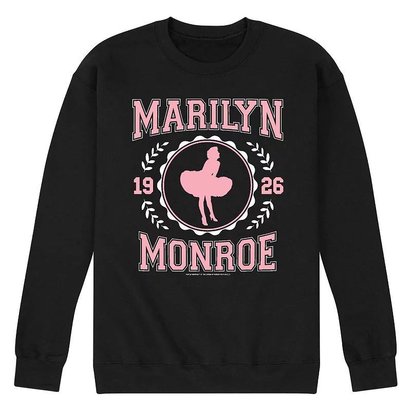 Mens Marilyn Monroe Collegiate Sweatshirt Product Image