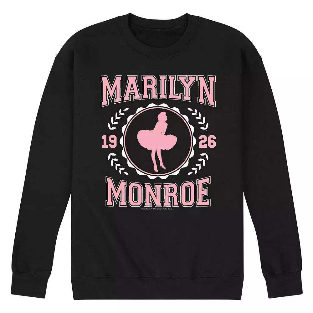 Mens Marilyn Monroe Collegiate Sweatshirt Product Image