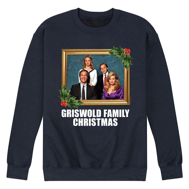Mens Barbie The Movie I Am Ken Fleece Sweatshirt Blue Product Image