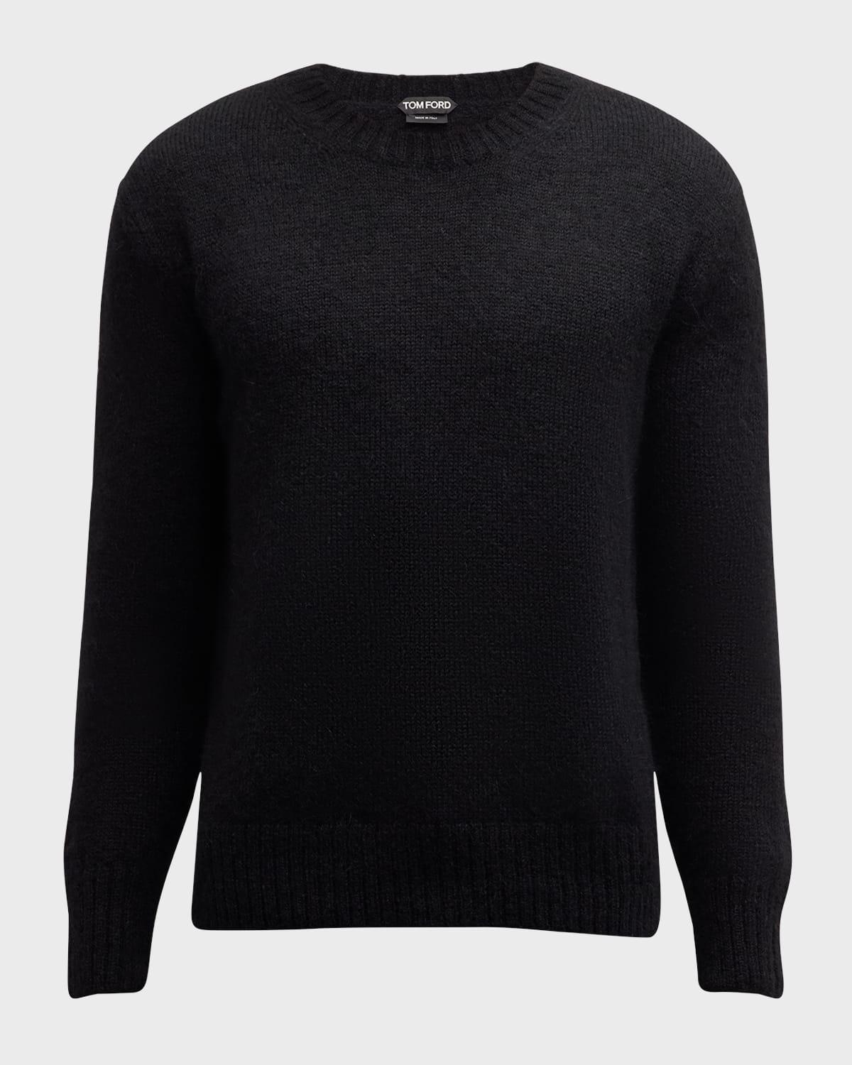 Mens Wool Crewneck Sweater Product Image