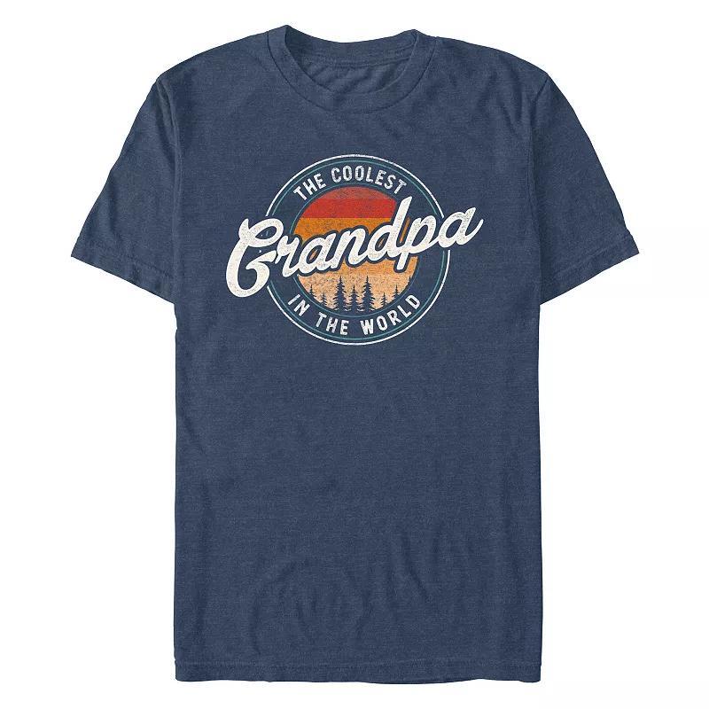 Men's Legendary Dad Status Graphic Tee, Size: Medium, Grey Heather Product Image