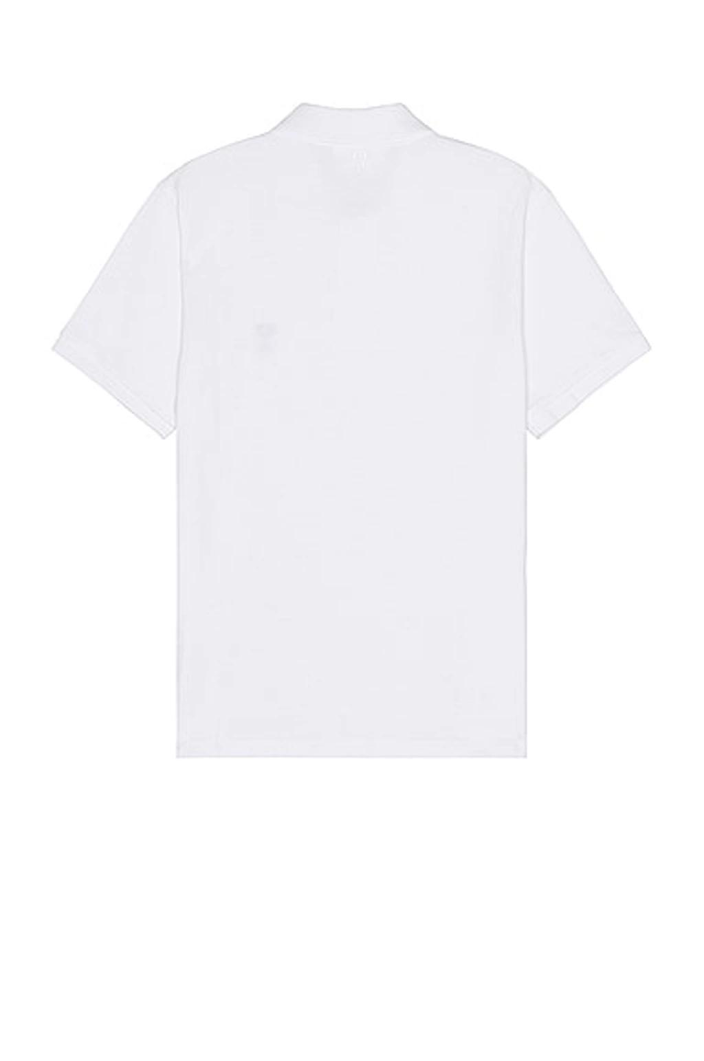 White Cotton Ami de Coeur Polo Product Image