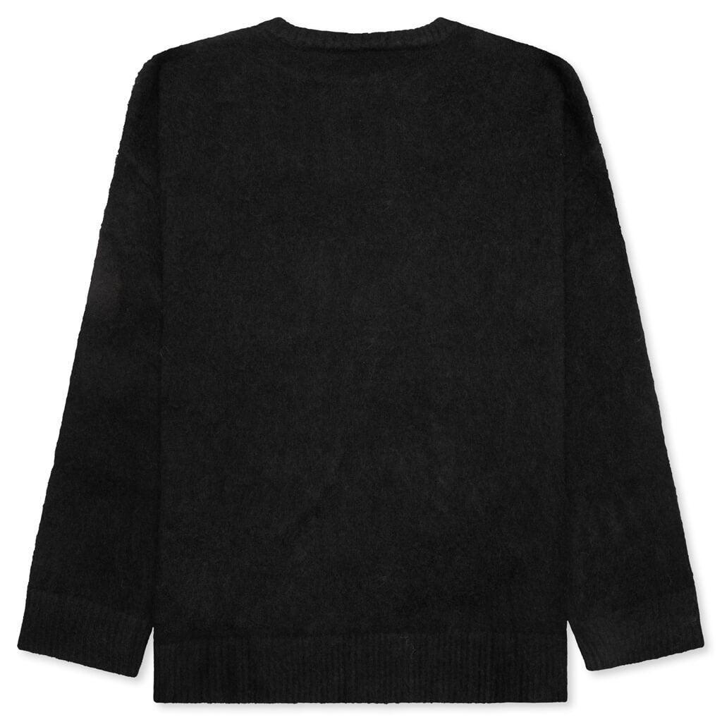 Script Logo Sweater - Black Male Product Image