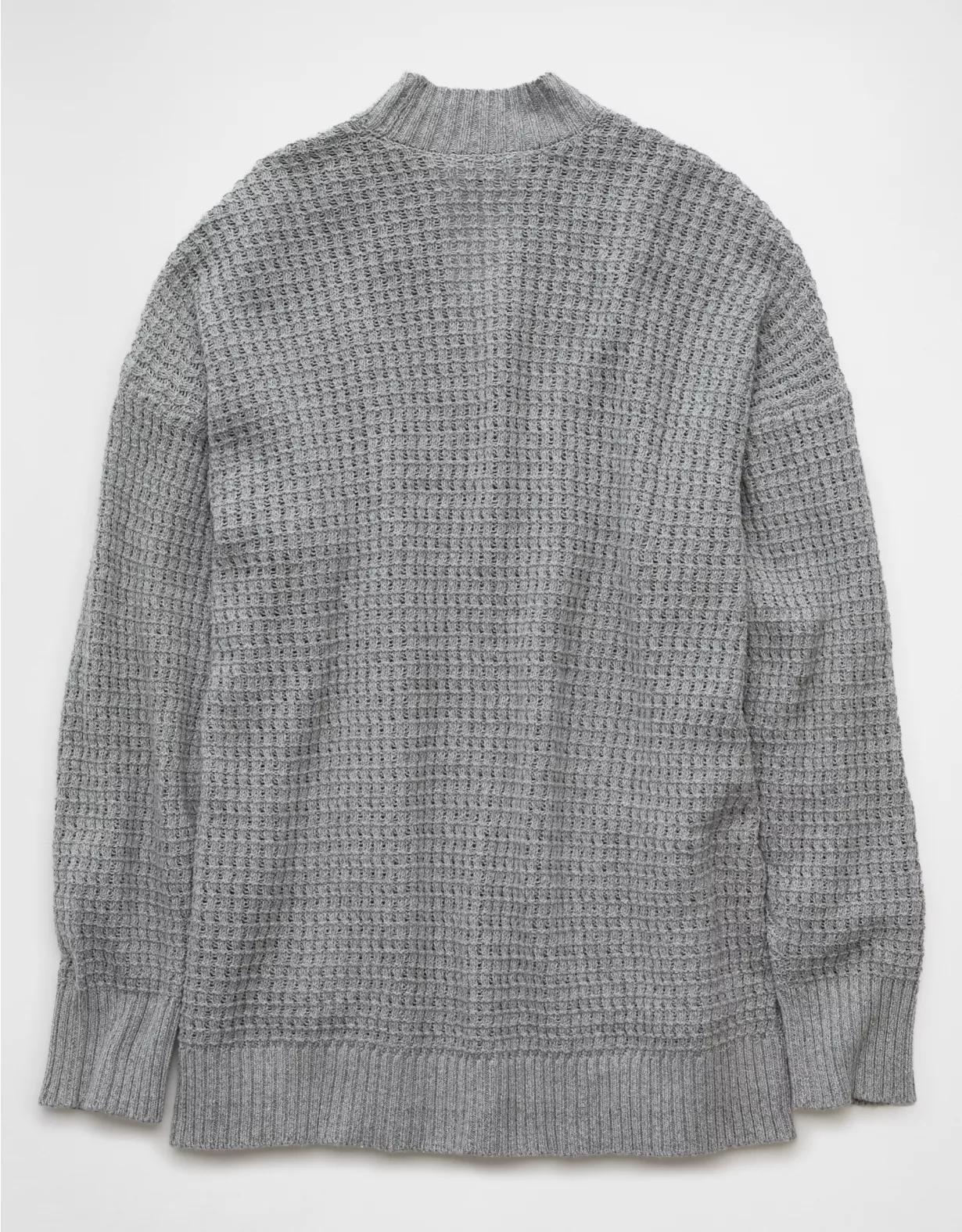 AE Open Knit Cardigan Product Image
