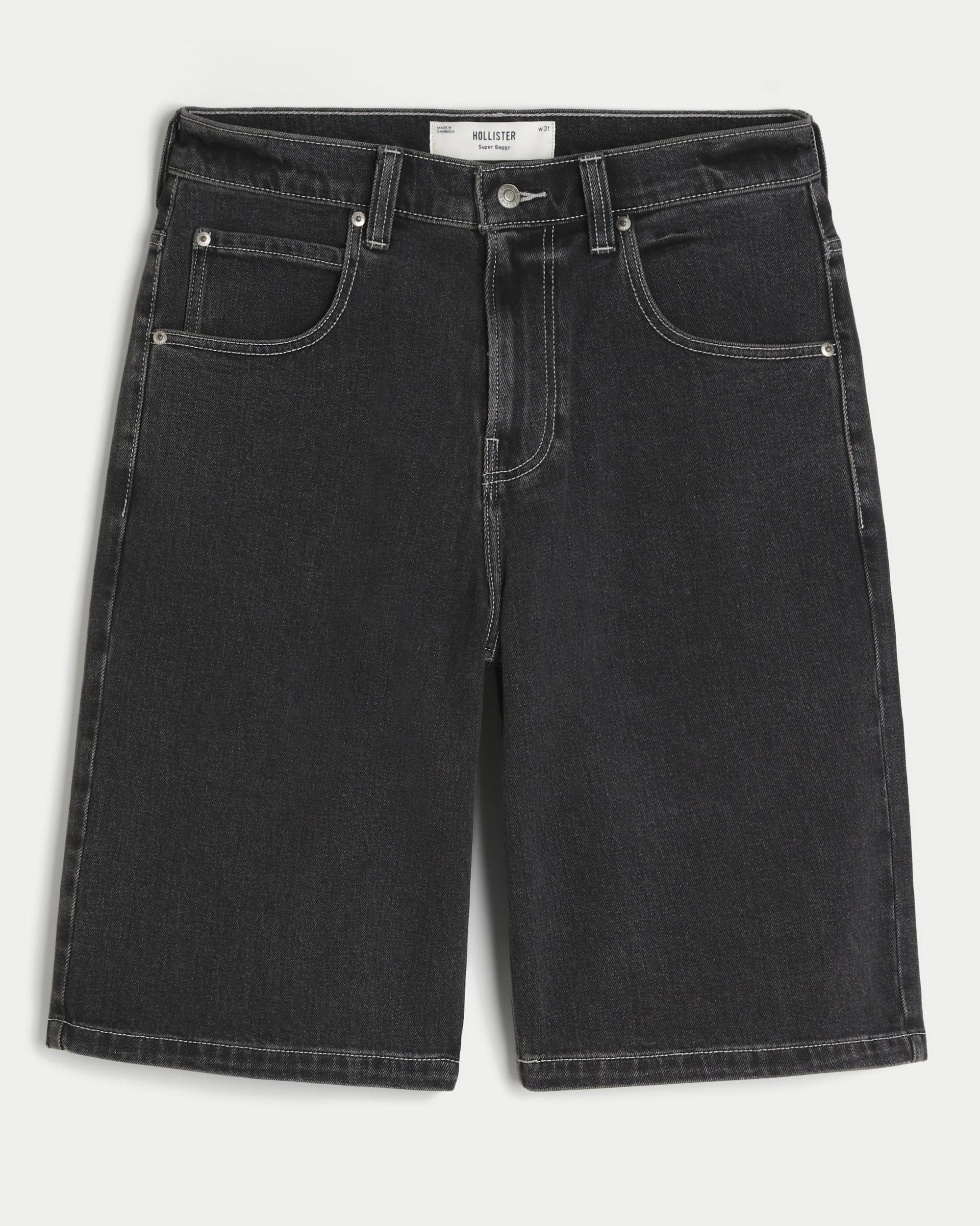 Super Baggy Denim Shorts Product Image