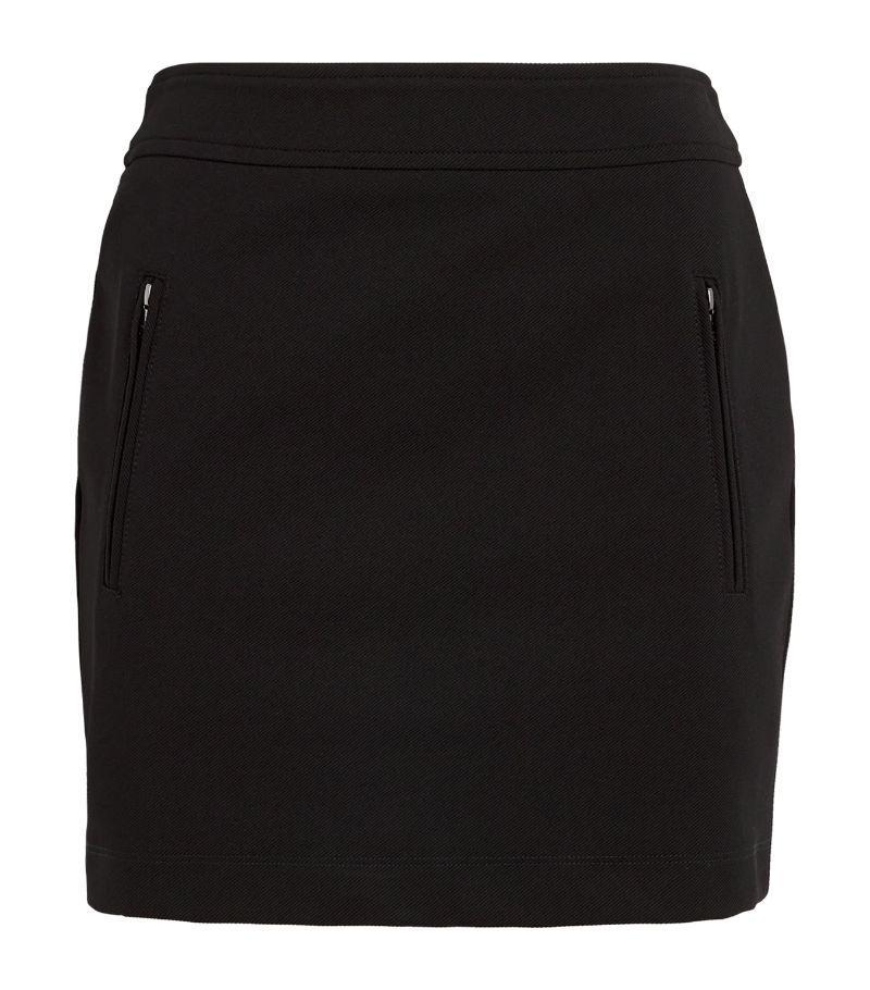 Micron Mini Skirt In Black Product Image