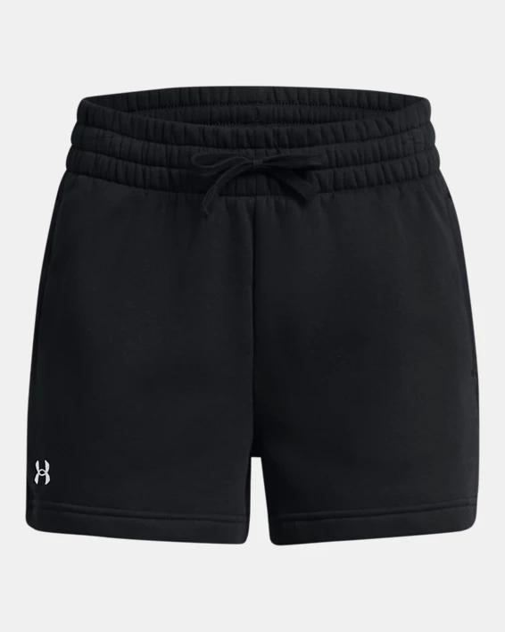 UA Rival Fleece Womens 3.5 Shorts Product Image