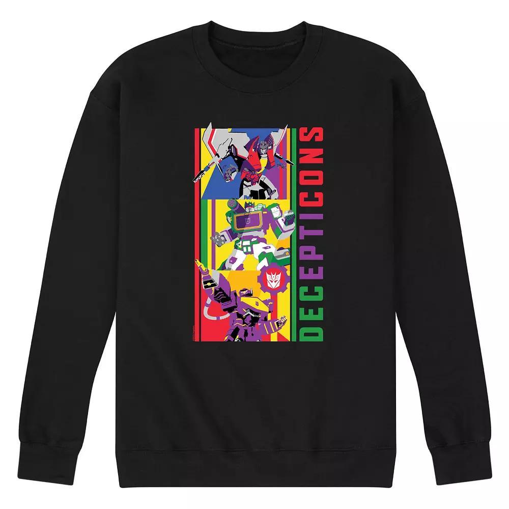 Mens Transformers Decepticons Fleece Sweatshirt Product Image