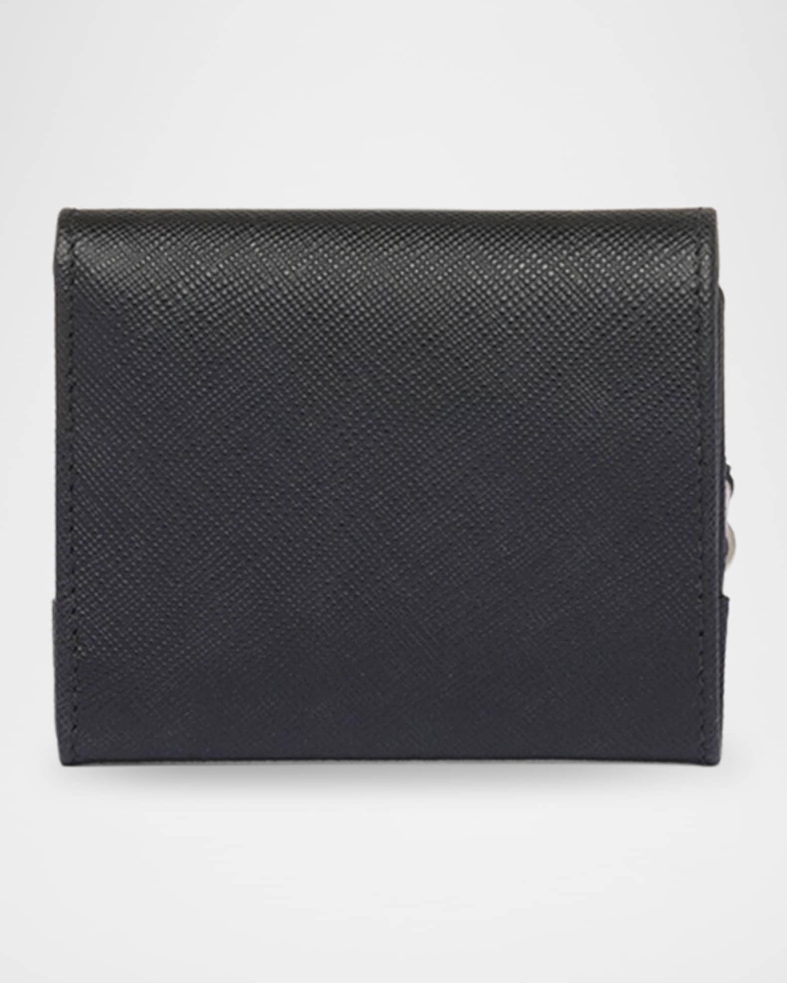 Small Saffiano Leather Trifold Wallet Product Image