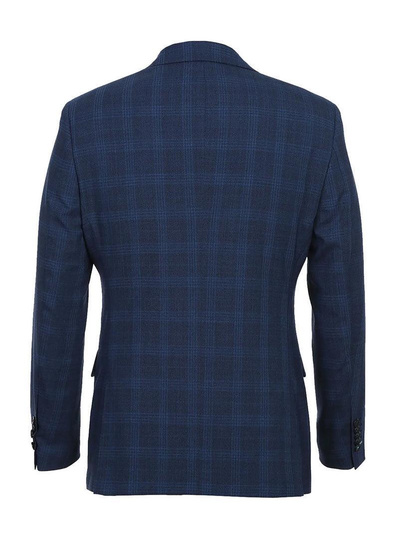 ZEGNA Man Blazer Midnight Blue Size 48 Wool In Navy Product Image