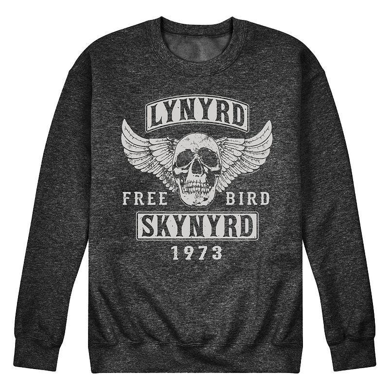 Men's Lynyrd Skynyrd Free Bird Graphic Fleece, Size: Large, Black Product Image