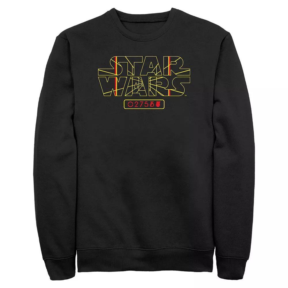 Mens Star Wars On Target Fleece Sweatshirt Product Image