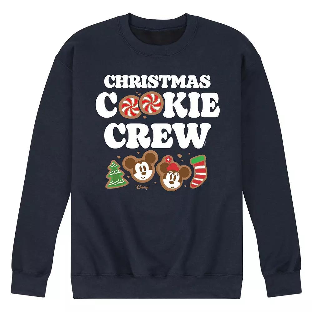 Disney's Men's Christmas Cookie Crew Fleece, Size: Medium, Black Product Image