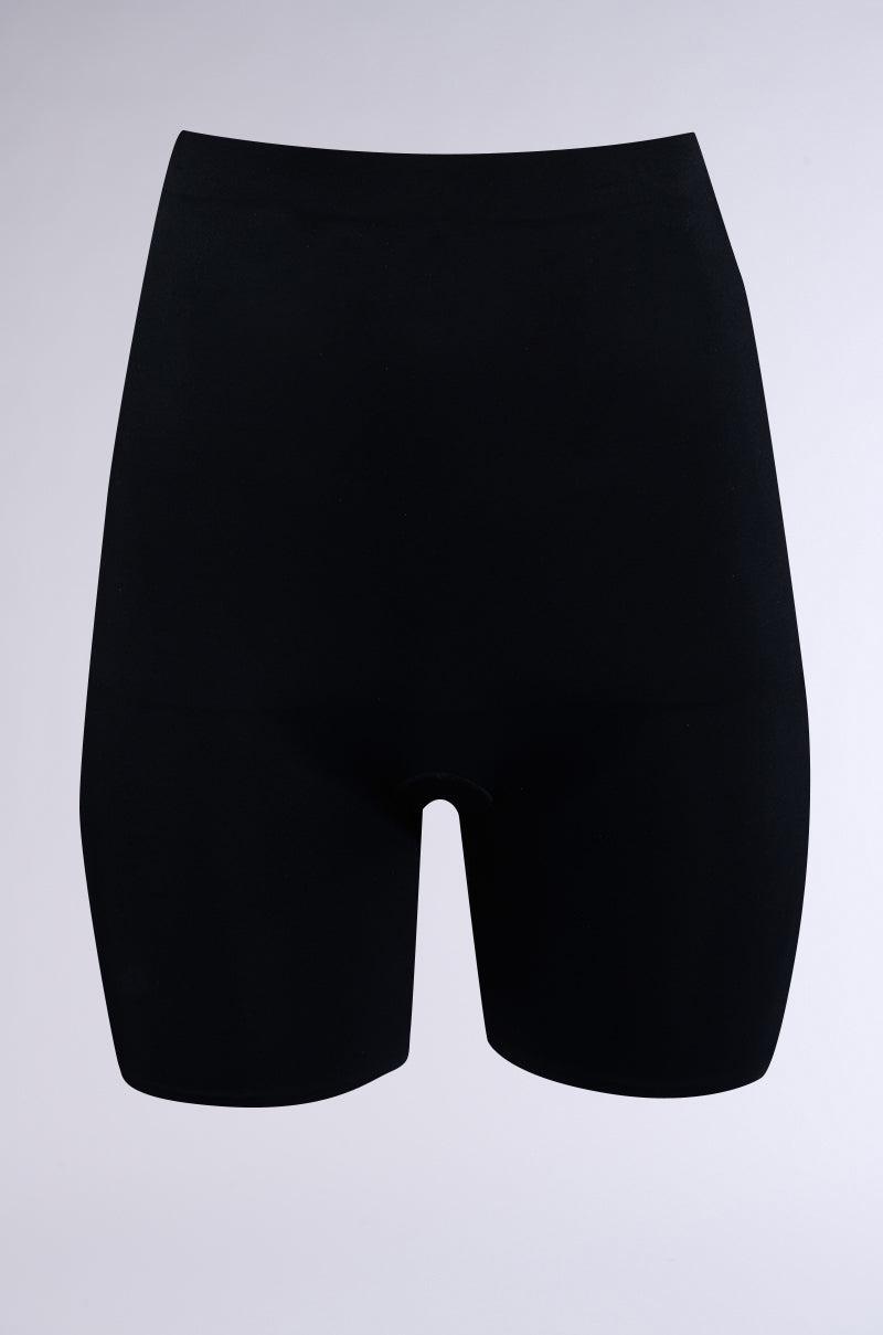 TITSY TUMMY TUCK SHORTS IN BLACK Product Image