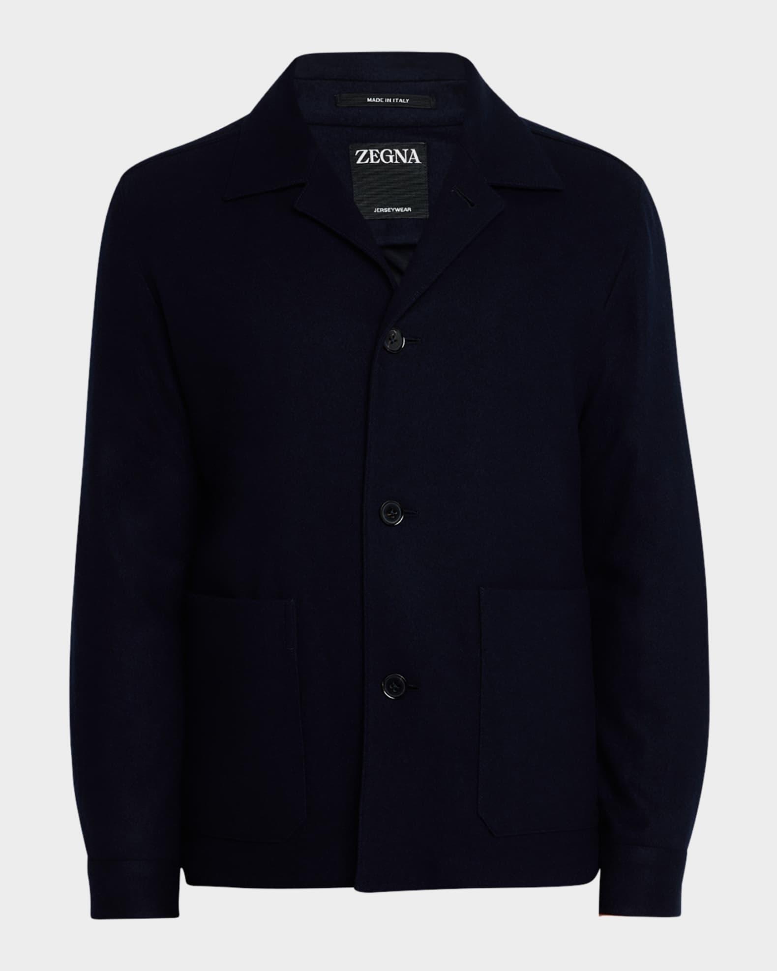 Men's Alpe Solid Jersey Chore Jacket  Product Image
