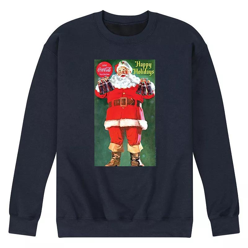 Disneys Mens Sweet Seasons Greetings Fleece Blue Product Image