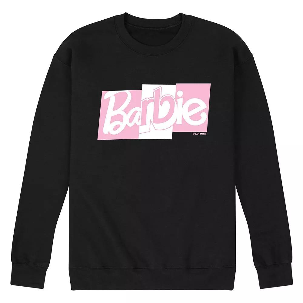 Mens Barbie Logo Fleece Sweatshirt Product Image