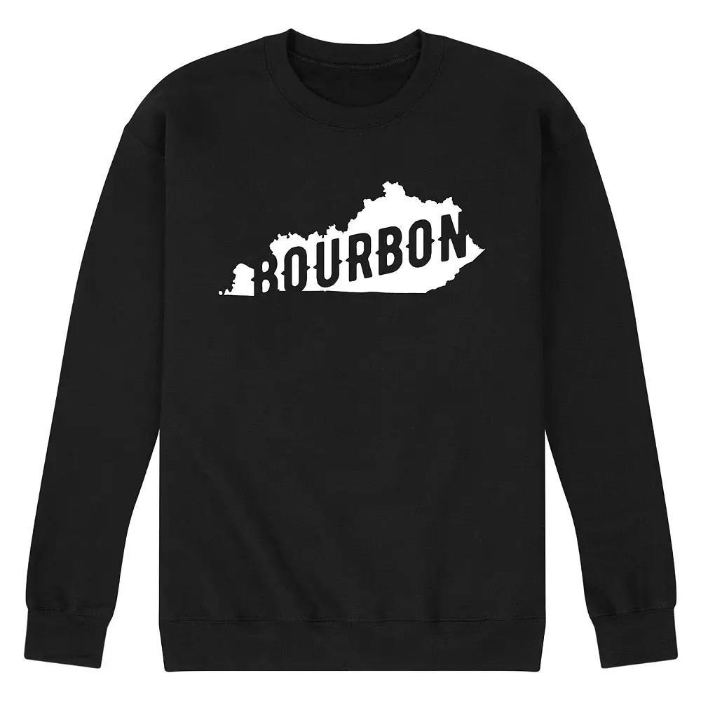 Men's Kentucky Bourbon Fleece Sweatshirt, Size: Small, Black Product Image