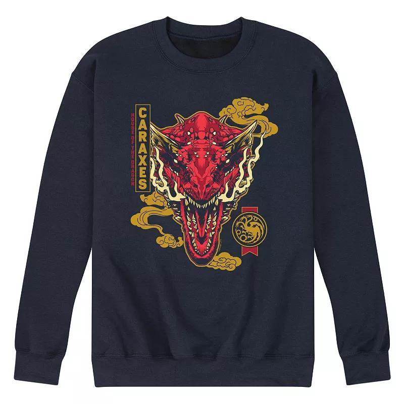 Mens House Of Dragon Caraxes Badge Fleece Sweatshirt Product Image