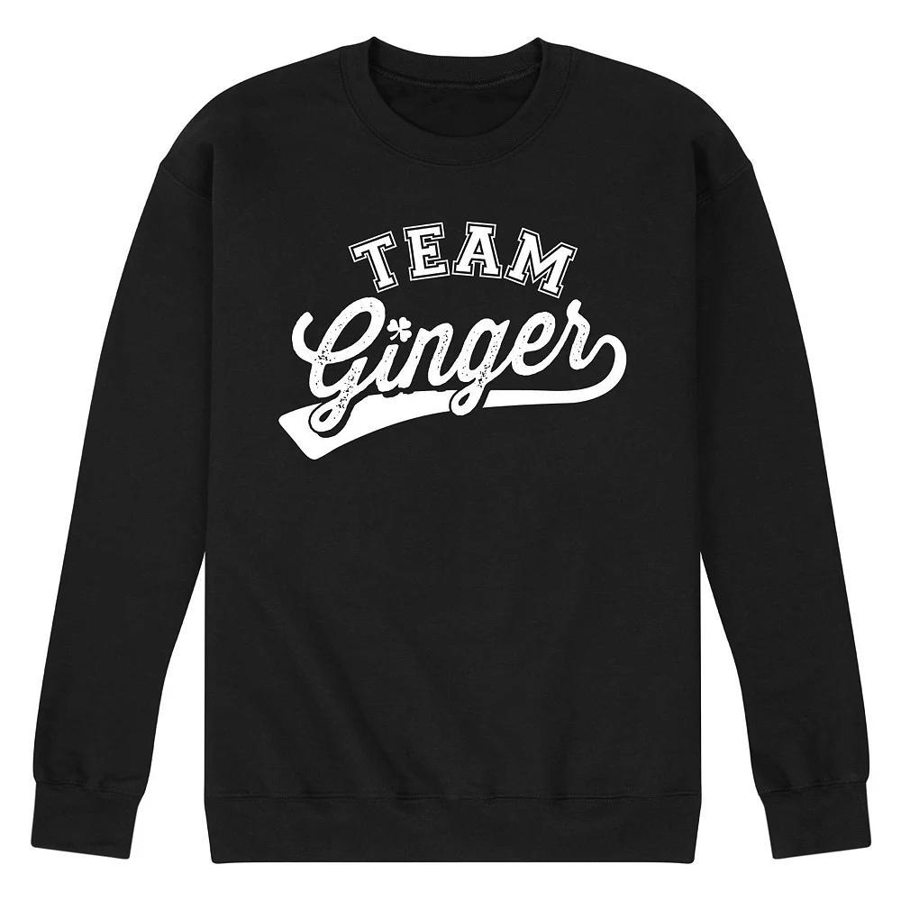 Men's Team Ginger Sweatshirt, Size: Large, Black Product Image