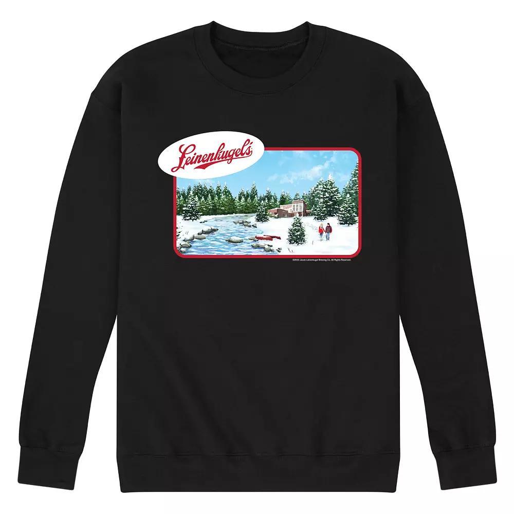 Mens Leinenkugel Vanilla Porter Fleece Sweatshirt Blue Product Image