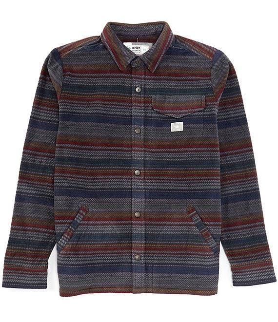 JETTY Concordia Fleece Long Sleeve Woven Shirt Product Image