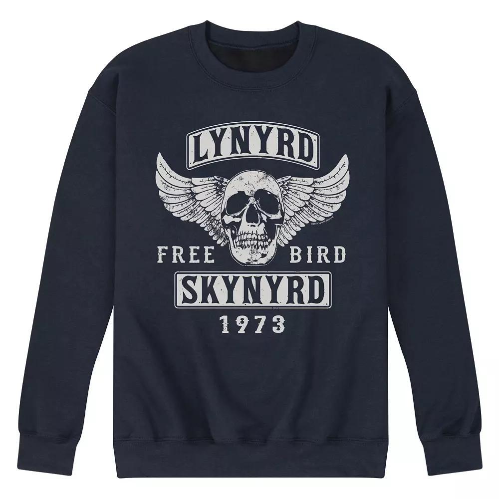 Men's Lynyrd Skynyrd Free Bird Graphic Fleece, Size: Large, Black Product Image
