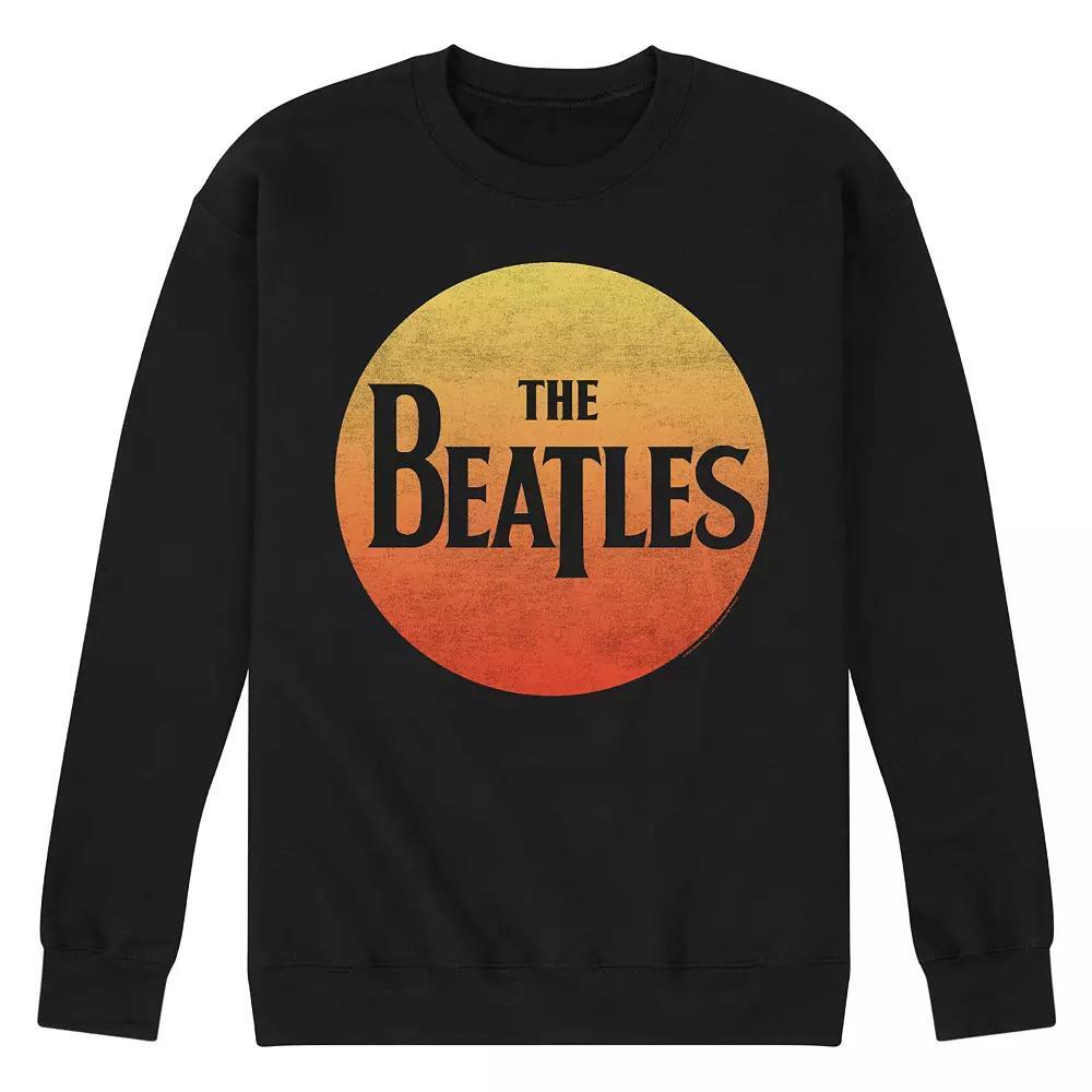 Mens The Beatles Sun Logo Graphic Sweatshirt Blue Product Image
