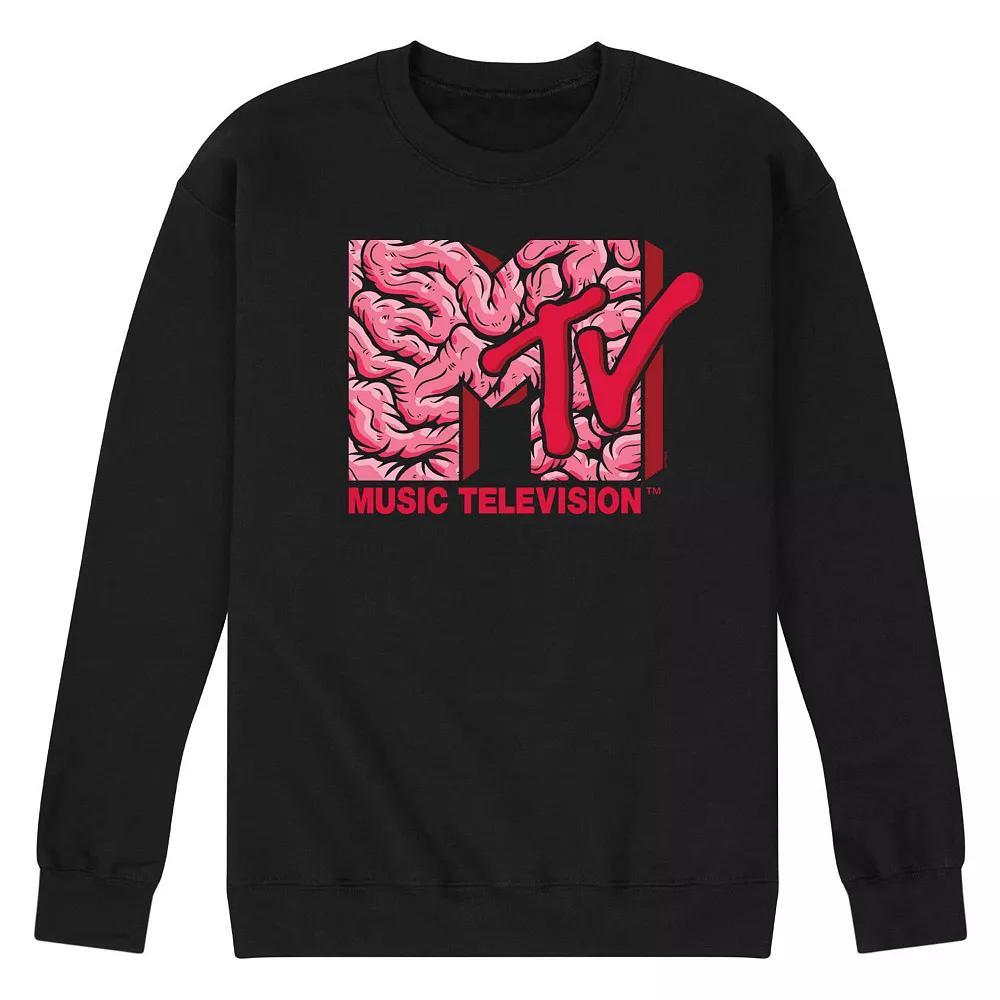Mens MTV Halloween Intestines Logo Graphic Fleece Product Image