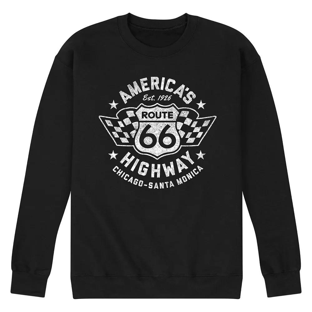 Disney / Pixars Coco Mens Seize Your Moment Fleece Sweatshirt Blue Product Image