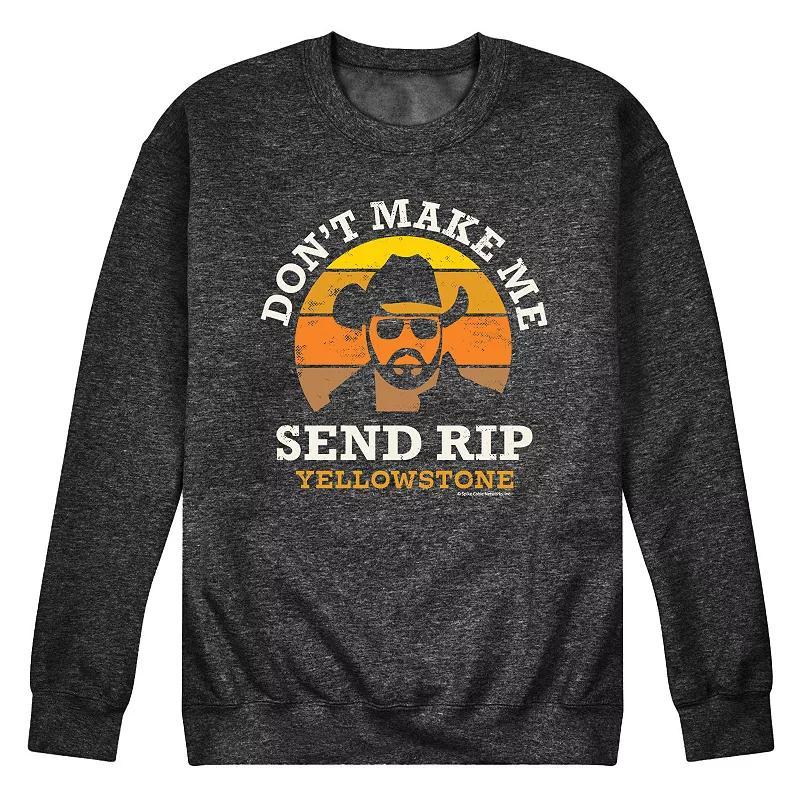 Mens SpongeBob SquarePants Tats On Pat Fleece Sweatshirt Product Image