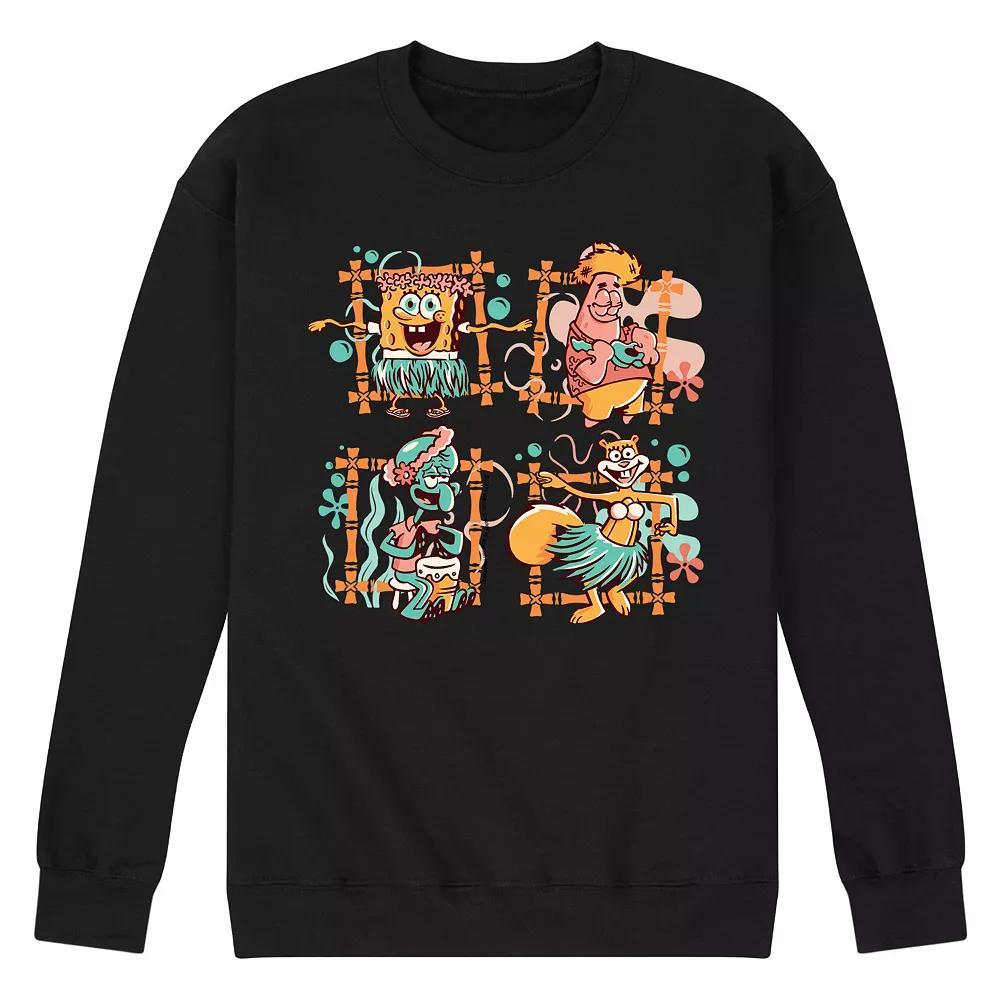 Men's National Lampoon's Christmas Vacation Happiest Christmas Fleece Sweatshirt, Size: XXL, Black Product Image