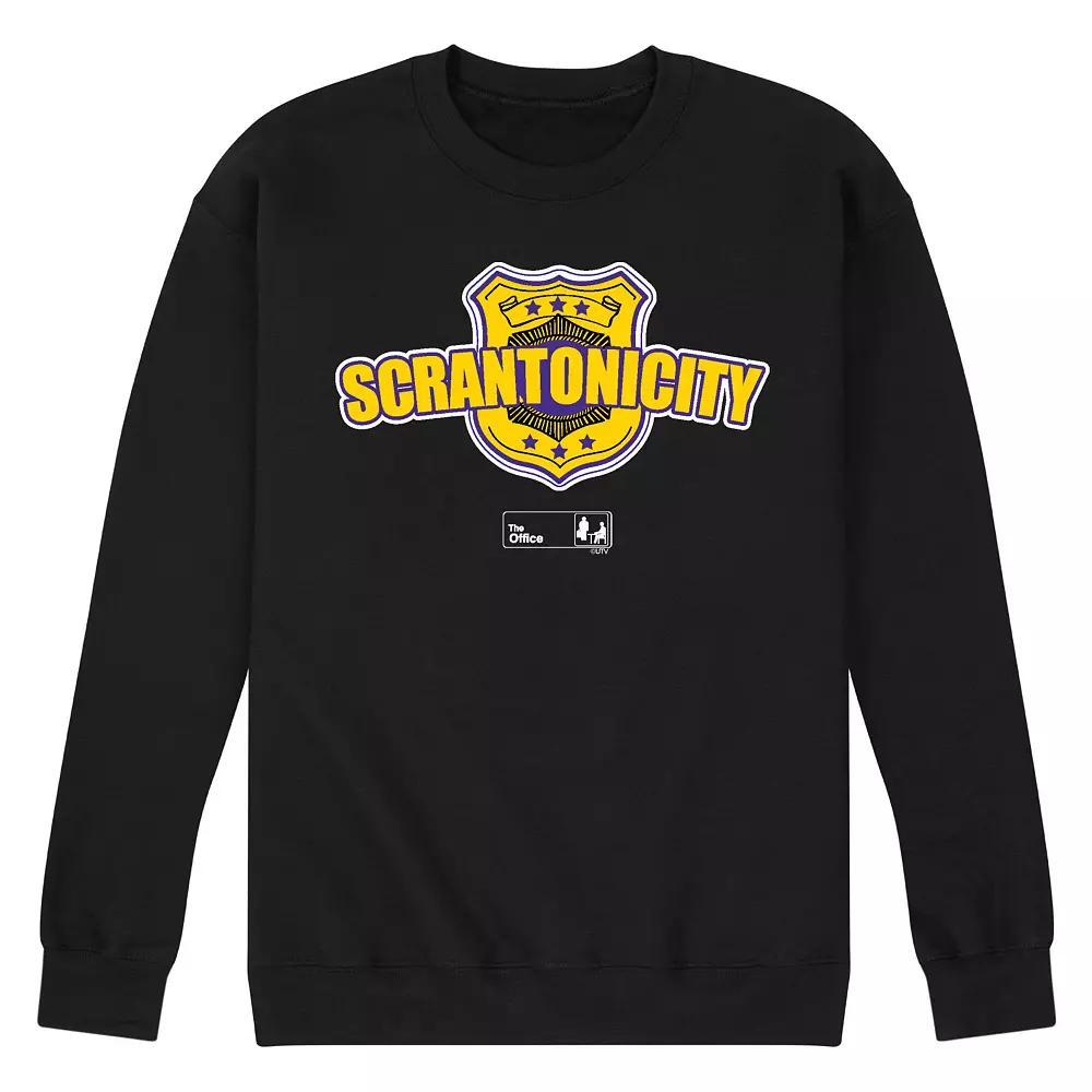 Mens The Office Scrantonicity Sweatshirt Blue Product Image